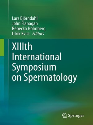 cover image of XIIIth International Symposium on Spermatology